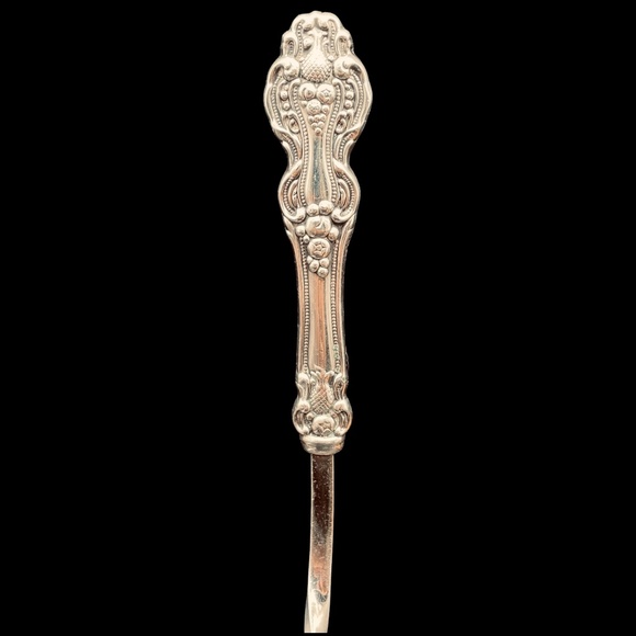 Reed Barton King Francis 15.5' Punch Ladle Hollow Handle Hollowware Silver Plate - Picture 4 of 7